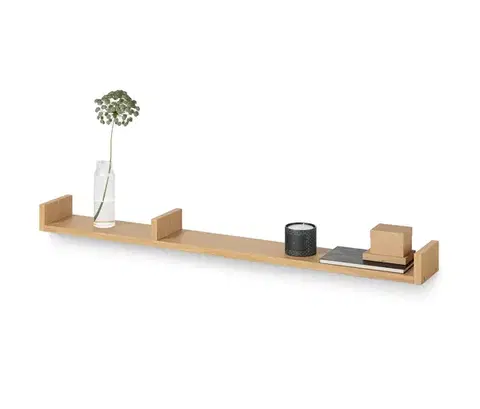 Nástenná polička, cca 120 cm