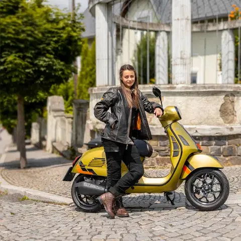 Dámske moto topánky W-TEC Leocia Brown Farba hnedá, Veľkosť 40
