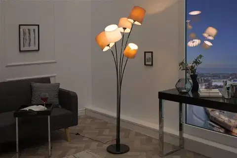 Stojací lampa LANSING Dekorhome