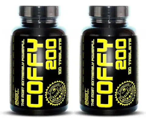Coffy 200 od Best Nutrition 100 kaps. + 100 kaps.