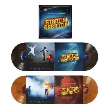 Red Hot Chili Peppers - Stadium Arcadium (Jupiter: Brown Smoke Vinyl & Mars: Orange Smoke ) 4LP - Red Hot Chili Peppers