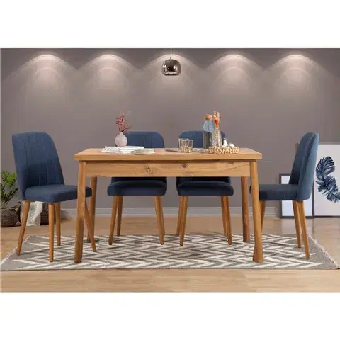 Set stola a stoličiek (5 kusov) Costa Atlantice-Navy Blue