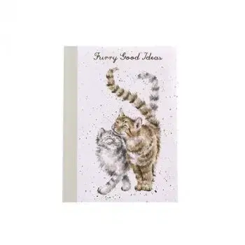 Zápisník A6 linajkový "Feline Good" Wrendale Designs – mačky