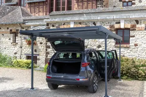Kovový přístřešek / carport 297 x 494 cm Dekorhome