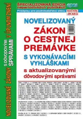 Novelizovaný zákon o cestnej premávke 5/2025