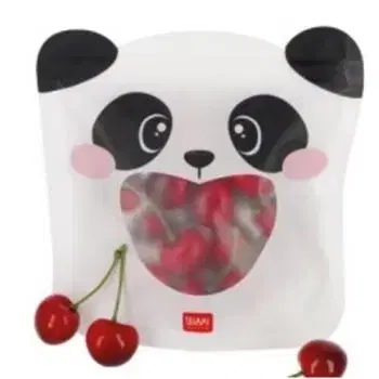 Legami Sada opätovne použiteľných vreciek na potraviny Panda 3 ks ON THE GO