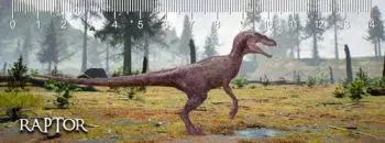 (B) 3D pravítko Raptor DEEP