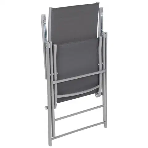 Set záhradných polohovacích stoličiek so stolíkom 3 ks