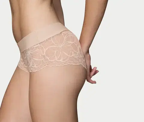 Nohavičky Triumph Body Makeup Illusion Lace, Satin Cream