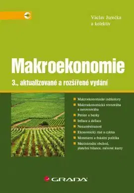 Makroekonomie 3. aktualizované a rozšířené vydání - Václav Jurečka