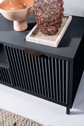 GRACE STYLES TV stolík na nožičkách LS-3, indigo