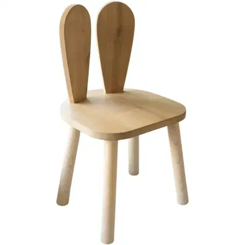Detská stolička Bunny Chair - Brown