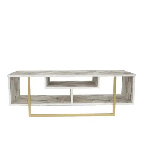 TV stolík Asal 120 - Ephesus, Gold