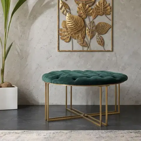 Taburet XERO zelený