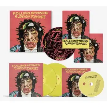 Rolling Stones, The - Foreign Tongues (Limited Box Set) (Yellow) 2LP+BD - The Rolling Stones