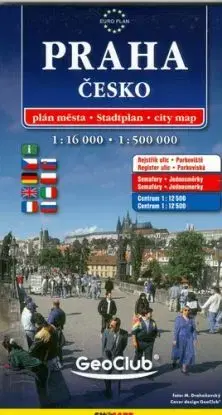 Česko Praha automapa 1:500 000