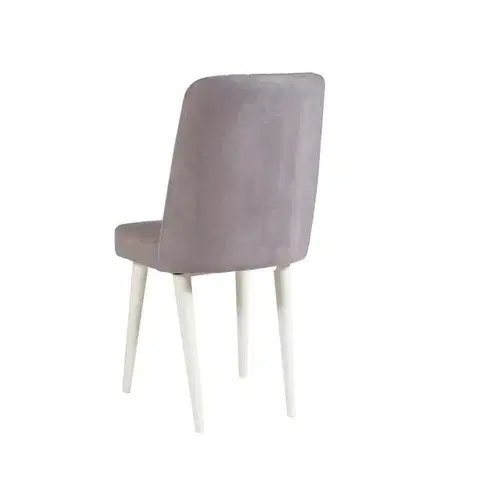 Jedálenský set s rozkladacím stolom a stoličkami (5 kusov) Vina 0701 - 4 - White, Grey