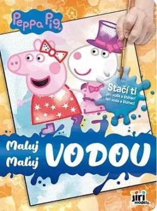 Maľuj vodou - Prasiatko Peppa