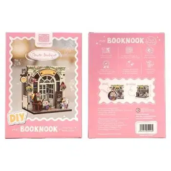 Mini Book Nook - 3D Puzzle - Kvetinový butik