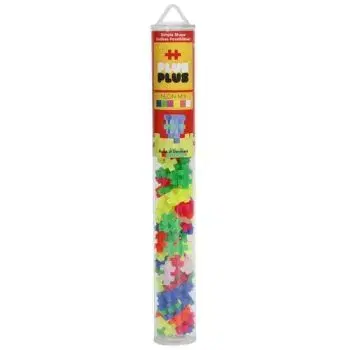 Plus-Plus Stavebnica Neon Mix tuba 100 ks
