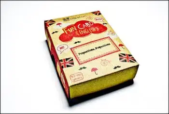 Creativo - Fun card English Prepositions