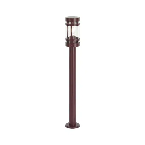 Moderná vonkajšia lampa tmavočervená 80 cm IP44 - Gleam