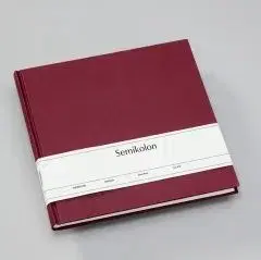 Kniha hostí Semikolon burgundy