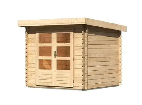 Drevený záhradný domček BASTRUP 2 Lanitplast
