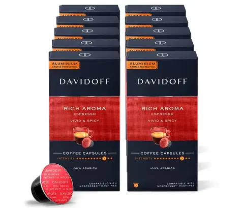 DAVIDOFF CAFÉ Rich Aroma Espresso - 10 x 10 kapsúl