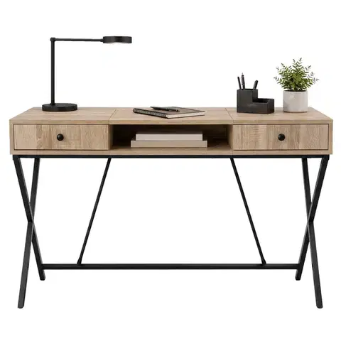 Písací stôl Crossline 120 cm - výber z 7 prevedení