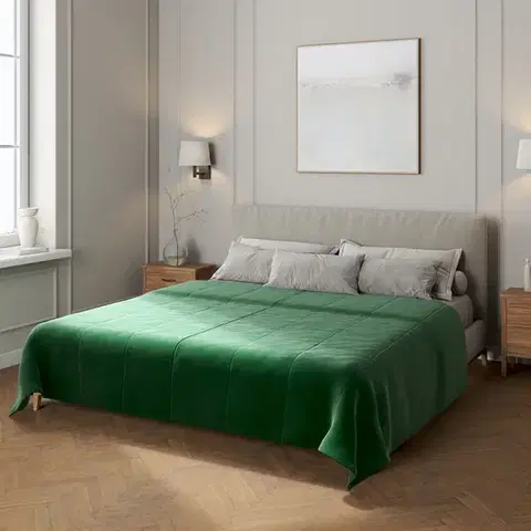 Dekoria Zamatový prehoz Velvet, Grøn, Velvet, 704-13