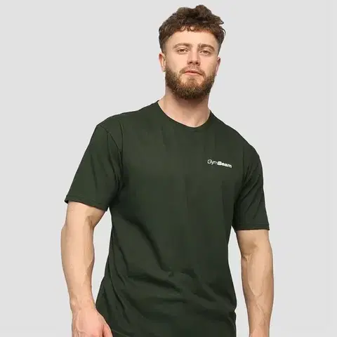 GymBeam Tričko Basic Green  XXLXXL