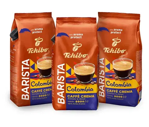 BARISTA Origins Colombia - 3 x 1 kg, zrnková káva