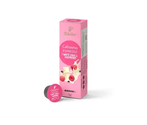 Cafissimo Flavoured Espresso - White Choc & Raspberry - 10 kapsúl