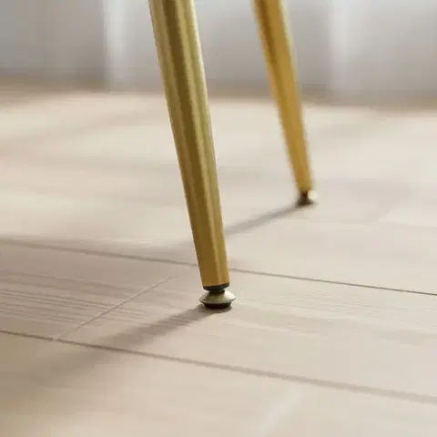 Taburet Quadra púdrovo ružový