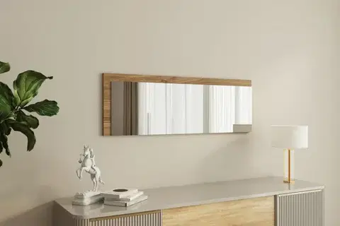 Zrkadlo Lariya - White, Walnut