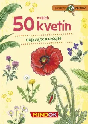 Hra Expedícia príroda: 50 kvetín Mindok (slovenská verzia)