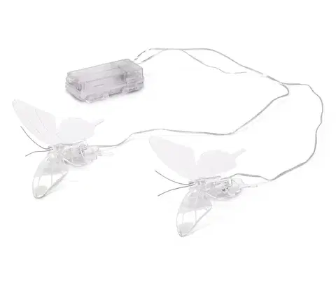 LED outdoorové motýle, 2 ks