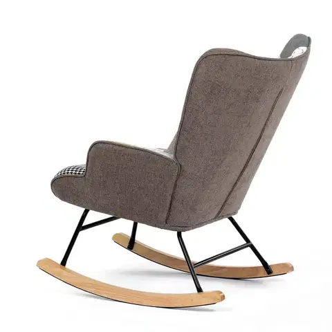 Hojdacie kreslo PW2, patchwork
