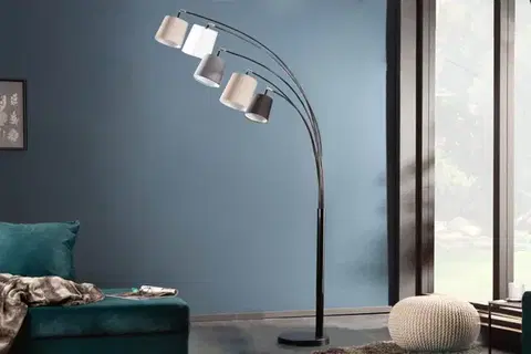 Stojací lampa LANSING Dekorhome