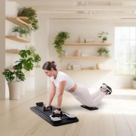Pilates reformer inSPORTline Trancer Basic Farba čierna
