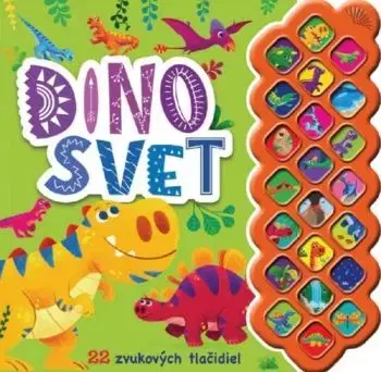 Dinosvet - 22 zvukových tlačidiel - Hannah Campling