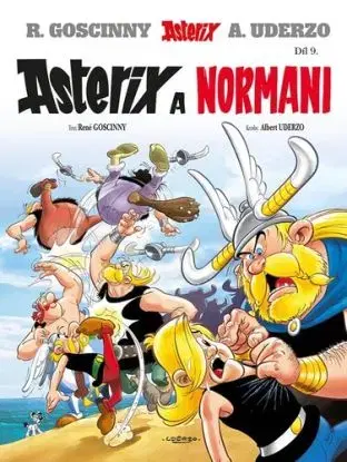 Asterix 9: Asterix a Normani, 4. vydání - René Goscinny, Albert Uderzo