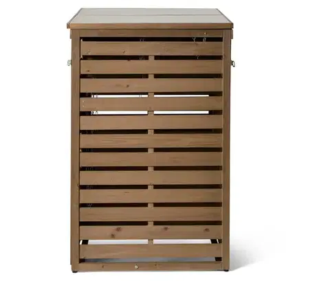 Trojitý box na smetný kôš s univerzálnymi možnosťami umiestnenia, 3x 240 l
