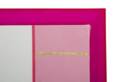 Obraz Lacquered 60x80 cm ružový