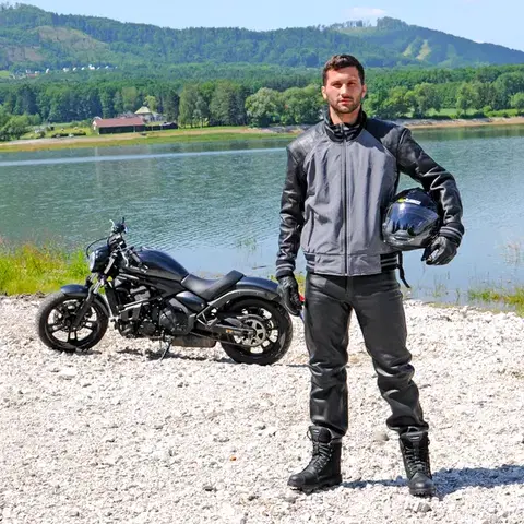 Moto topánky W-TEC Highlander Farba čierna, Veľkosť 40