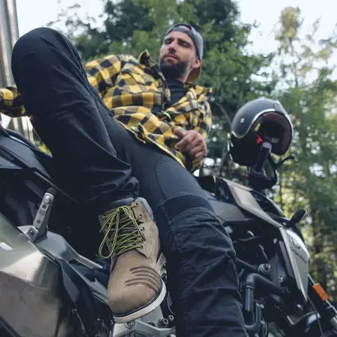 Moto topánky W-TEC Exetero Olive Farba olivovo zelená, Veľkosť 39