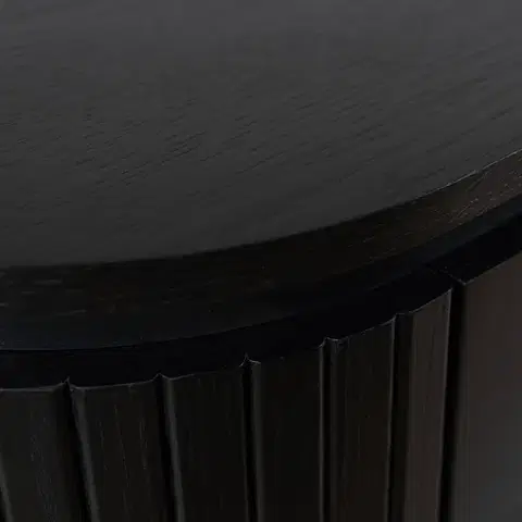 Komoda Beck 160 cm čierna