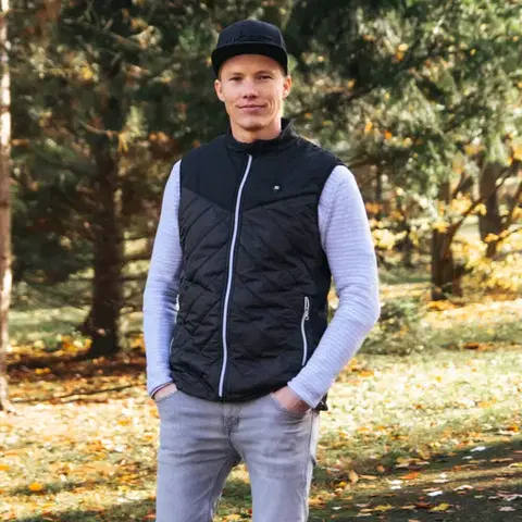 inSPORTline Electronics WARMhim čierna - S