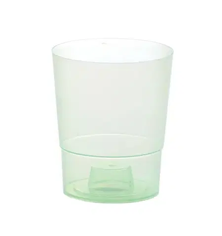 Kvetináč Coubi Orchidea zelený transparentný